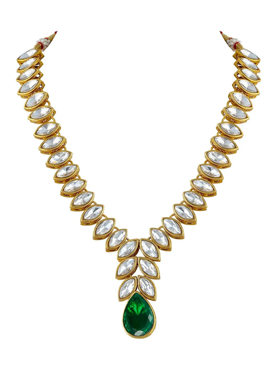 Kundan Necklace Set by Peora | Traditional Kundan Fashion Jewellery

