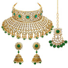 Pearl Bridal Necklace Set – Timeless Grace for Your Big Day | Peora