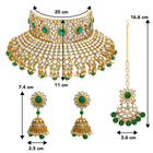 Pearl Bridal Necklace Set – Timeless Grace for Your Big Day | Peora