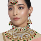 Pearl Bridal Necklace Set – Timeless Grace for Your Big Day | Peora