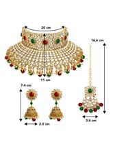 Pearl Bridal Necklace Set – Timeless Grace for Your Big Day | Peora