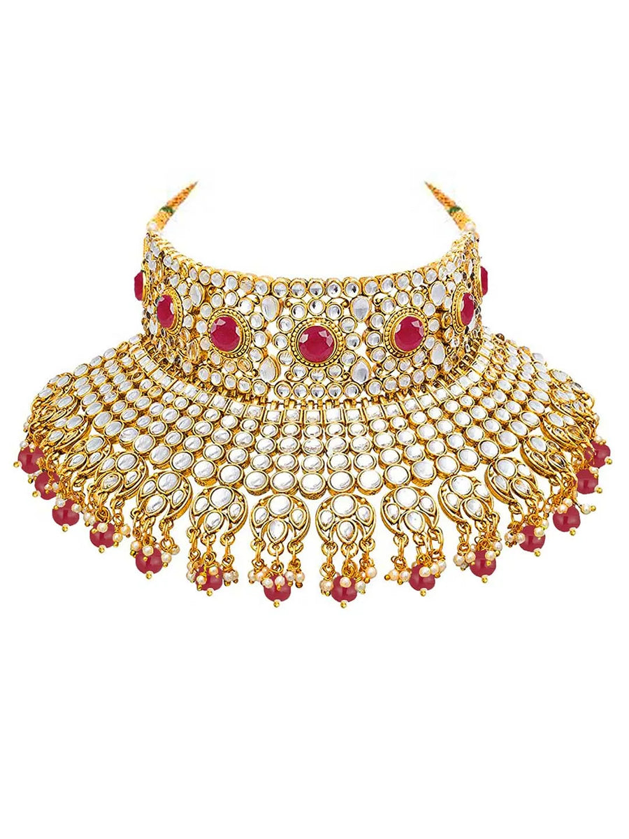 Pearl Bridal Necklace Set – Timeless Grace for Your Big Day | Peora