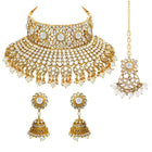 Pearl Bridal Necklace Set – Timeless Grace for Your Big Day | Peora