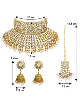 Pearl Bridal Necklace Set – Timeless Grace for Your Big Day | Peora