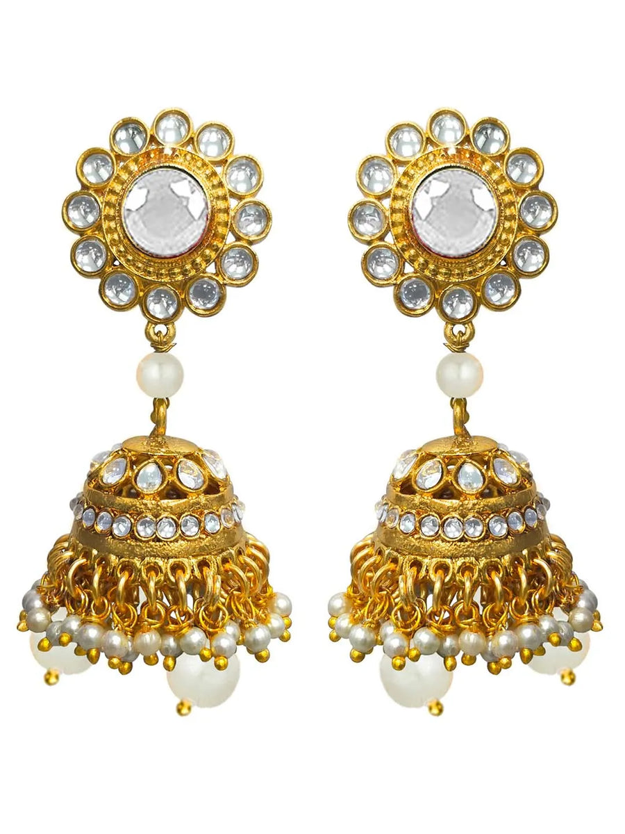 Pearl Bridal Necklace Set – Timeless Grace for Your Big Day | Peora