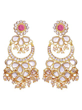 Graceful Chandbali Kundan Maangtikka
