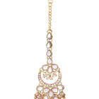 Graceful Chandbali Kundan Maangtikka