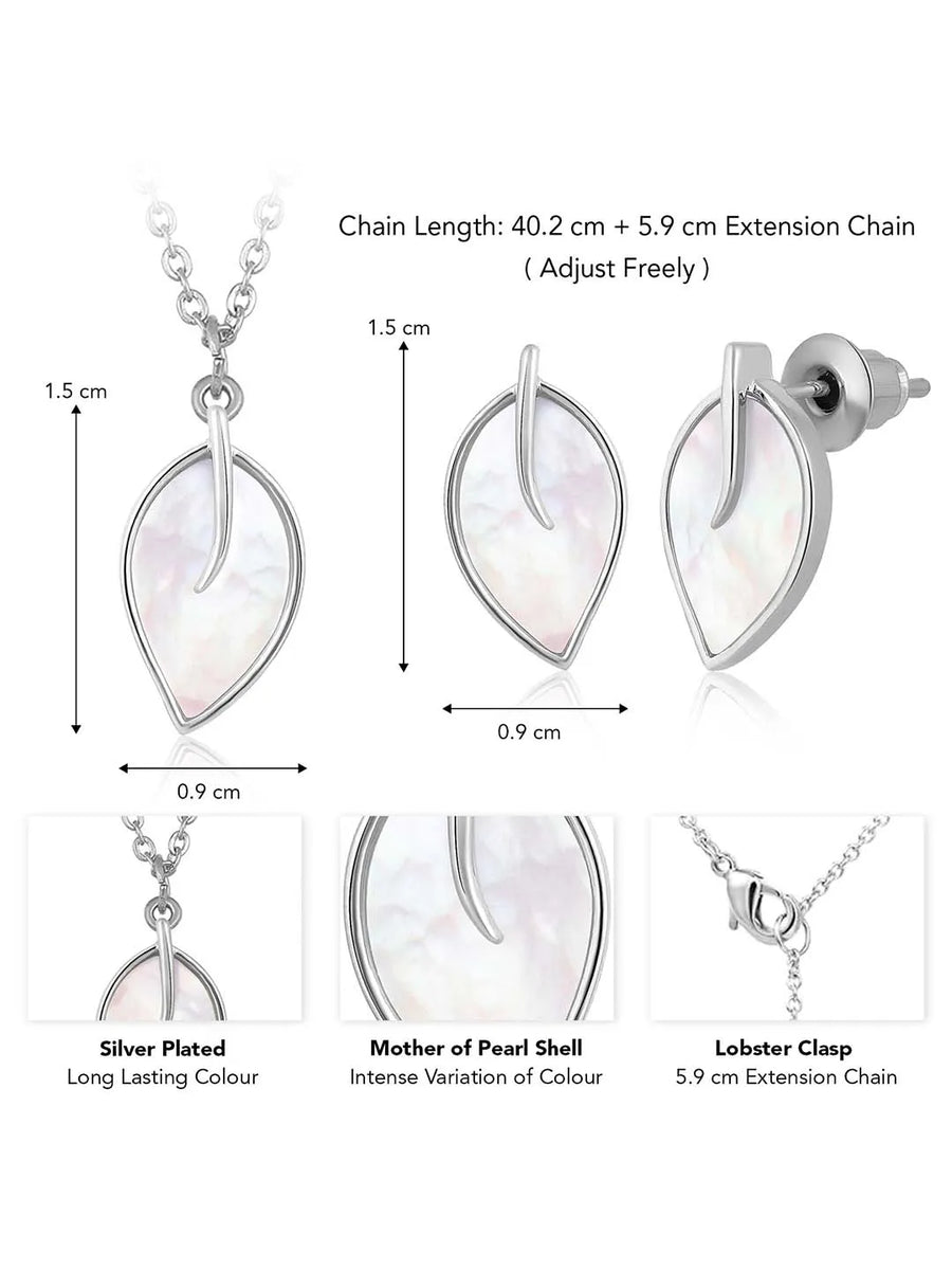 Pearl Pendant Set by Peora – Classic Fashion Jewellery

