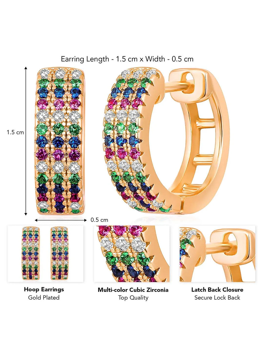 Hoops Earrings – Classic & Trendy Jewellery for Women | Peora