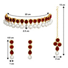 Petals Elegant Choker Set | Stylish Floral Design by Peora

