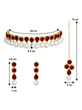 Petals Elegant Choker Set | Stylish Floral Design by Peora

