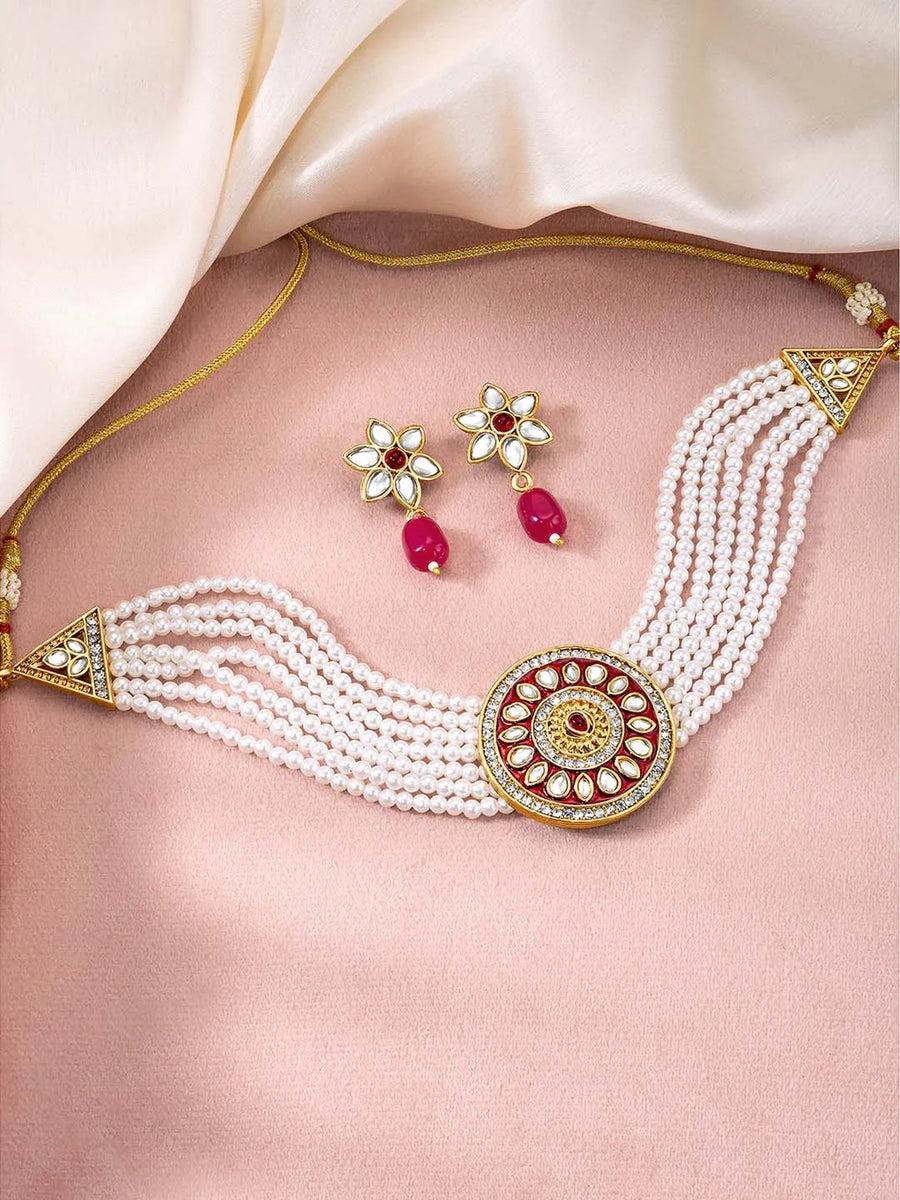 Choker Set – Premium Bridal & Festive Jewellery | Peora
