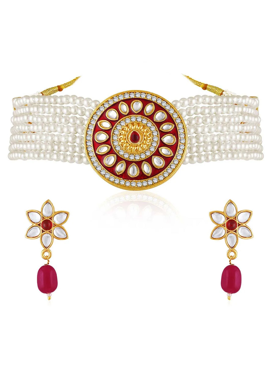 Choker Set – Premium Bridal & Festive Jewellery | Peora
