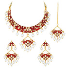 Ravishing Meenakari Necklace Set