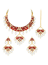 Ravishing Meenakari Necklace Set