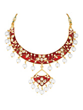 Ravishing Meenakari Necklace Set