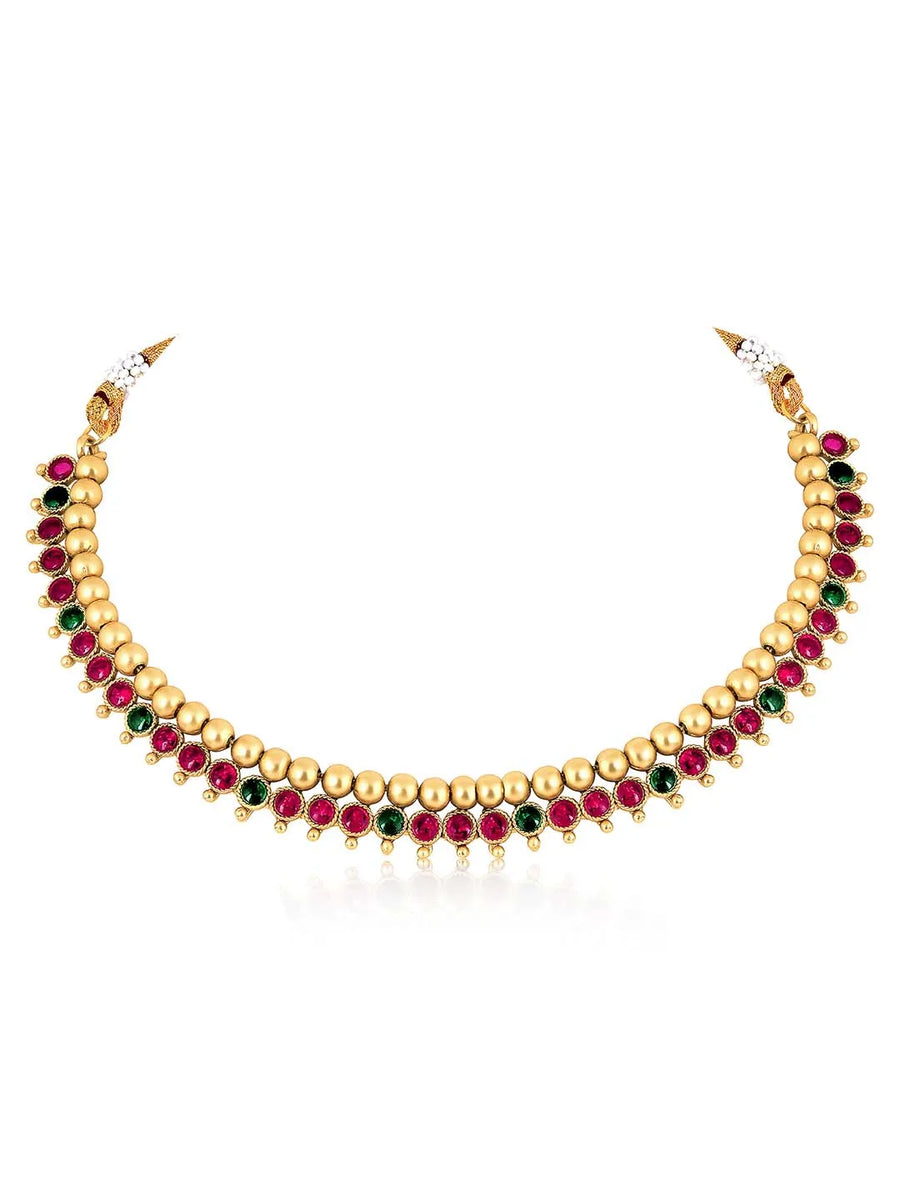 Short Necklace Set by Peora | Chic Fashion Jewellery for Women

