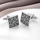 Square Cufflinks by Peora | Classic & Sophisticated Men’s Fashion Accessories

