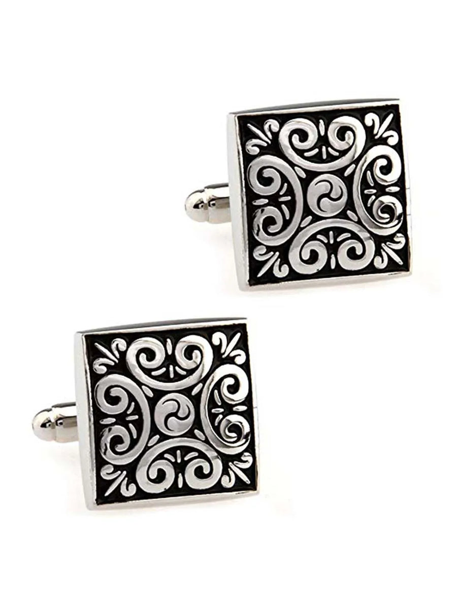 Square Cufflinks by Peora | Classic & Sophisticated Men’s Fashion Accessories

