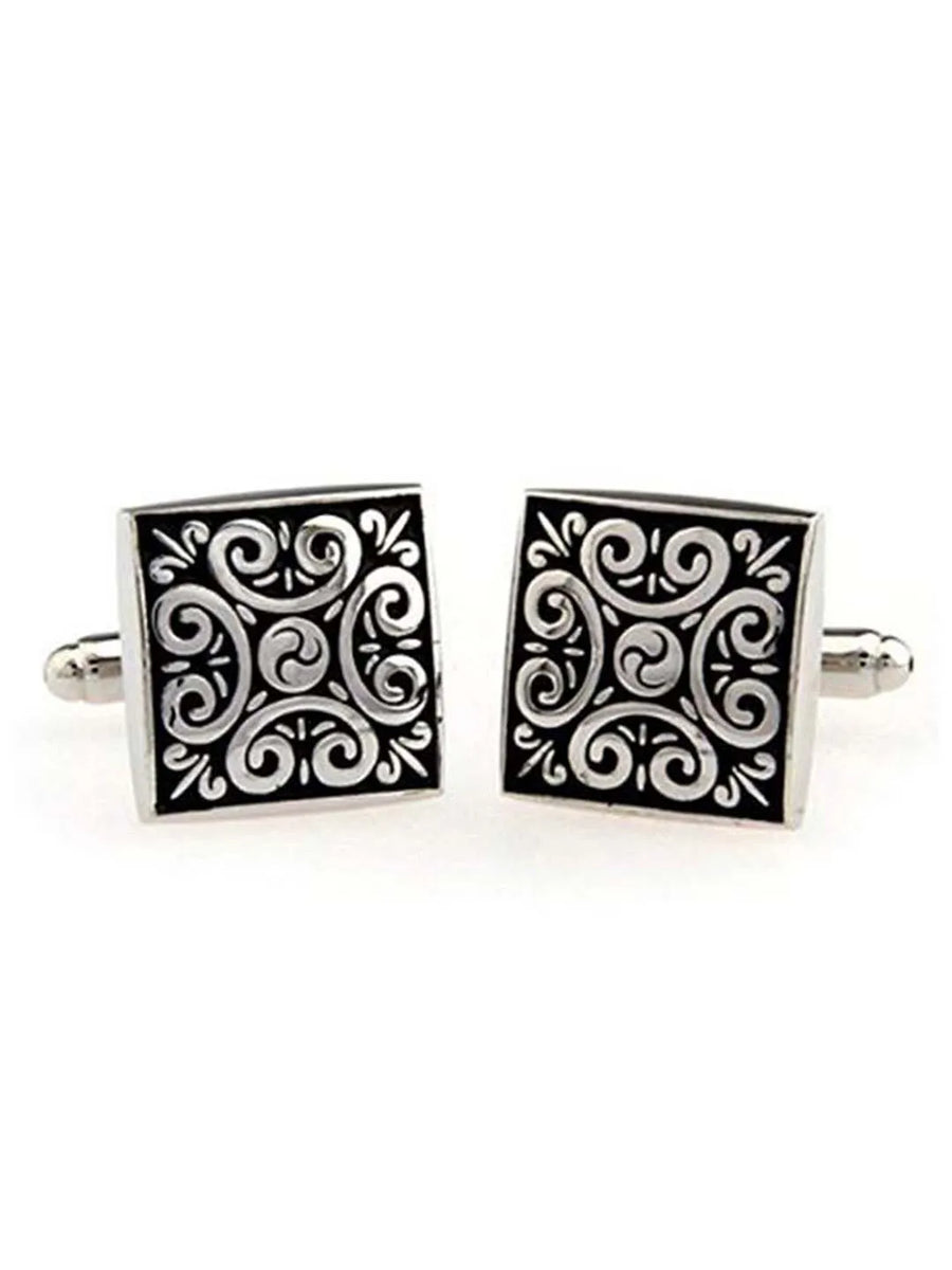 Square Cufflinks by Peora | Classic & Sophisticated Men’s Fashion Accessories

