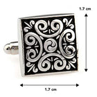 Square Cufflinks by Peora | Classic & Sophisticated Men’s Fashion Accessories

