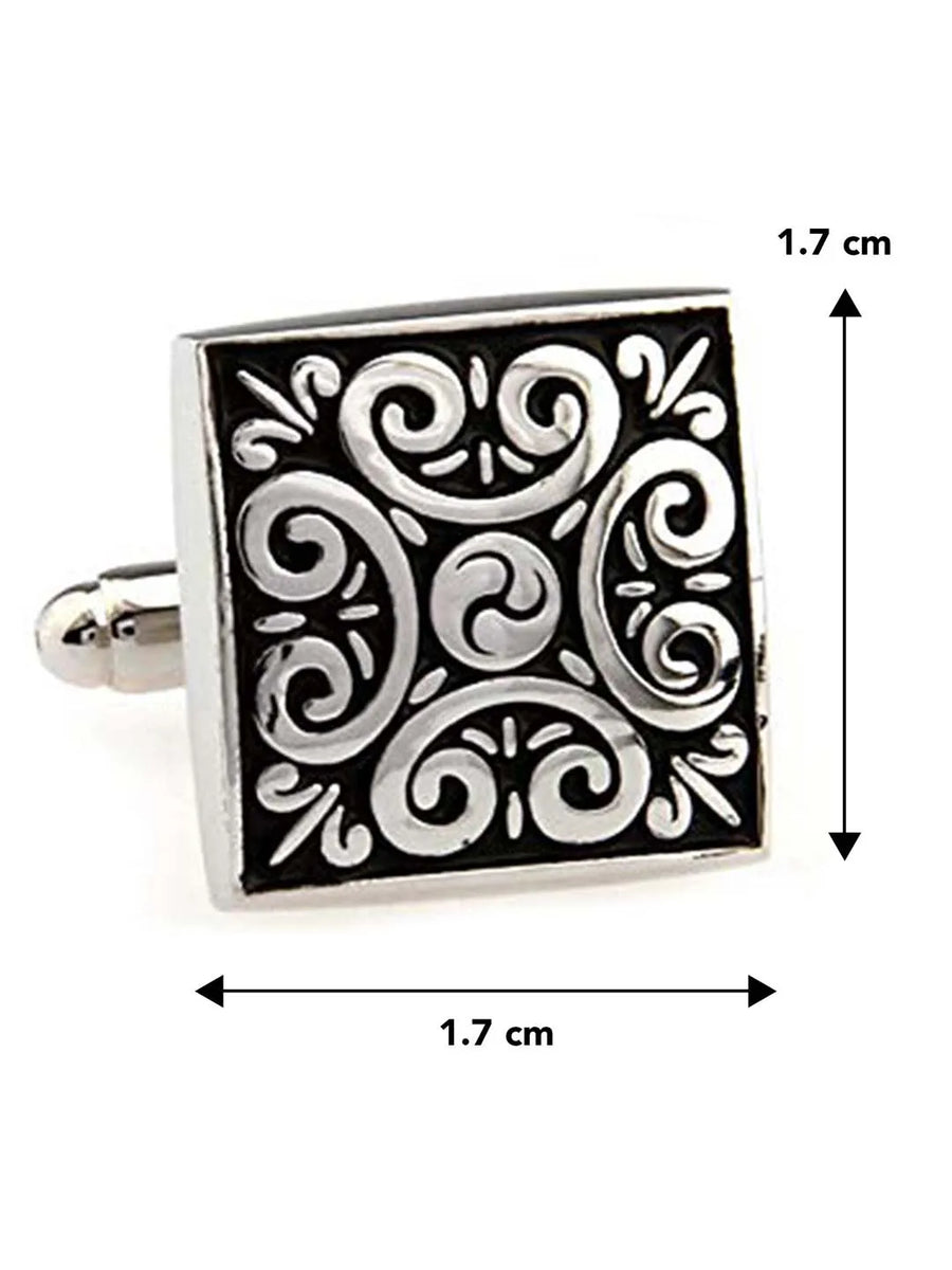 Square Cufflinks by Peora | Classic & Sophisticated Men’s Fashion Accessories

