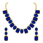 Square Crystal Necklace Set by Peora | Glamorous Fashion Jewellery for Women

