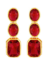 Square Crystal Necklace Set by Peora | Glamorous Fashion Jewellery for Women

