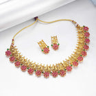 Hues Multi Color Necklace Set by Peora | Vibrant Fashion Jewellery

