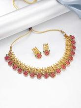 Hues Multi Color Necklace Set by Peora | Vibrant Fashion Jewellery

