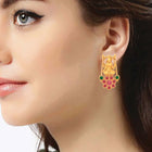 Hues Multi Color Necklace Set by Peora | Vibrant Fashion Jewellery

