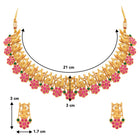 Hues Multi Color Necklace Set by Peora | Vibrant Fashion Jewellery

