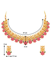 Hues Multi Color Necklace Set by Peora | Vibrant Fashion Jewellery

