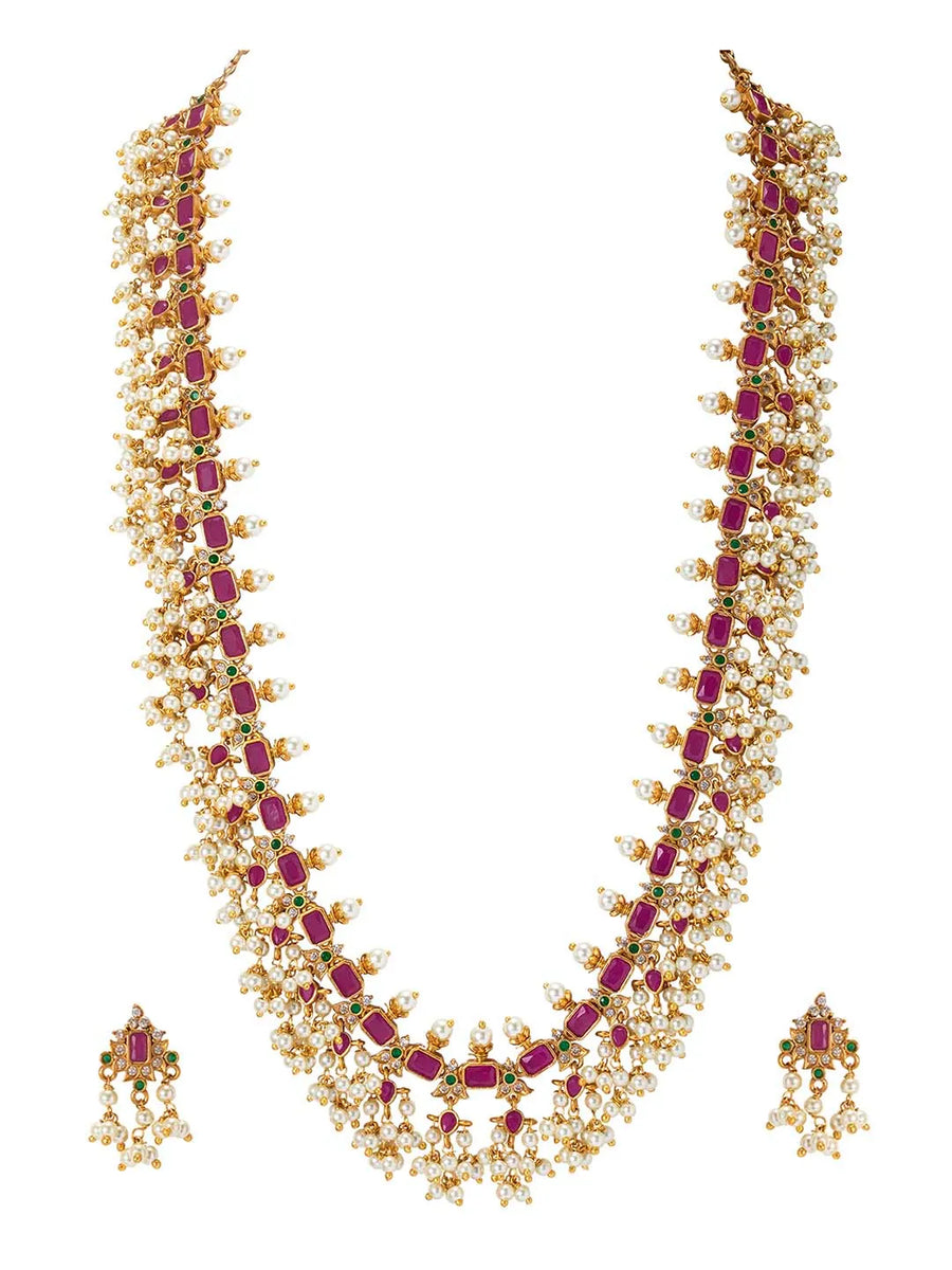 Multicolor Necklace Set – Colourful Fashion Jewellery by Peora

