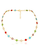 Multi necklace earrings bracelet set crafted from alloy, adorned with faux kundan for an elegant, timeless look | Peora
