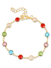 Multi necklace earrings bracelet set crafted from alloy, adorned with faux kundan for an elegant, timeless look | Peora
