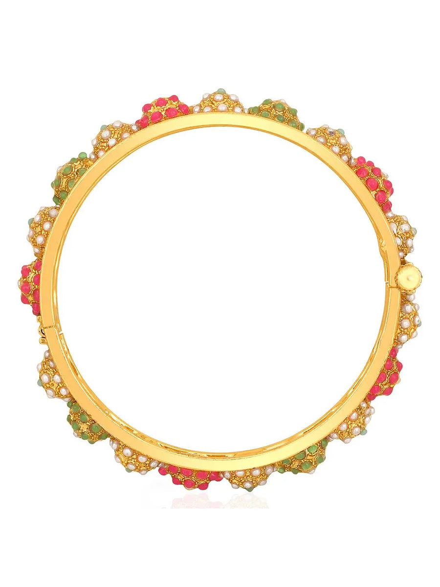 Multicolour Openable Kada by Peora – Vibrant Fashion Jewellery

