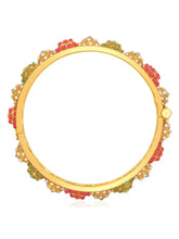 Multicolour Openable Kada by Peora – Vibrant Fashion Jewellery

