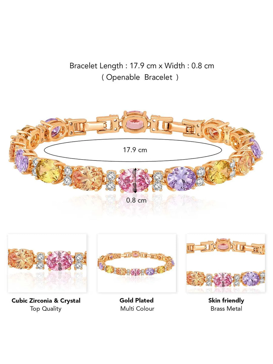 Sparkling Bracelet by Peora | Dazzling Fashion Jewellery for Women

