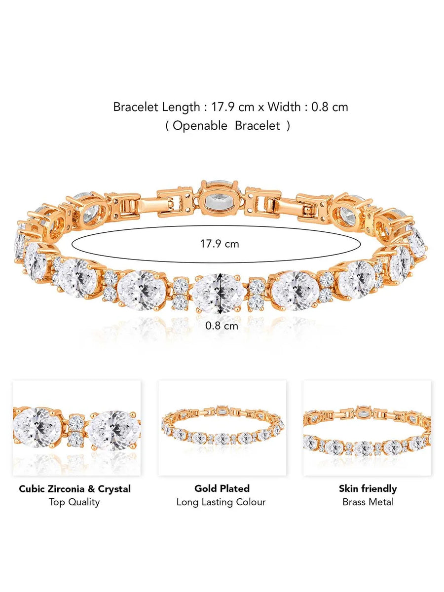 Sparkling Bracelet by Peora | Dazzling Fashion Jewellery for Women

