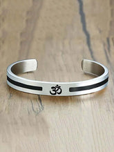 Peaceful Om Serenity Cuff Bracelet
