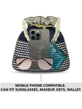 Regal Loom Pearl Drop Potli Bag