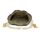 Regal Loom Pearl Drop Potli Bag