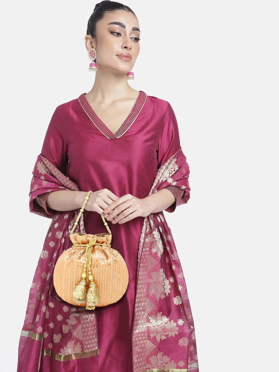Exquisite Potli Bag – Elegant Traditional Style | Peora