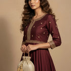 Graceful Evening Elegance Potli Bag - Gold