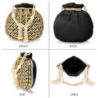 Sequin Potli Bag by Peora | Sparkling Ethnic Fashion Accessory


