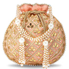 Sequin Potli Bag – Sparkling Festive Charm | Peora
