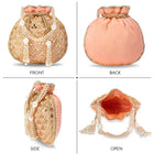 Sequin Potli Bag – Sparkling Festive Charm | Peora