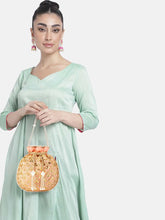 Sequin Potli Bag – Sparkling Festive Charm | Peora