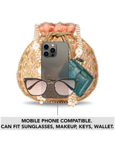 Sequin Potli Bag – Sparkling Festive Charm | Peora